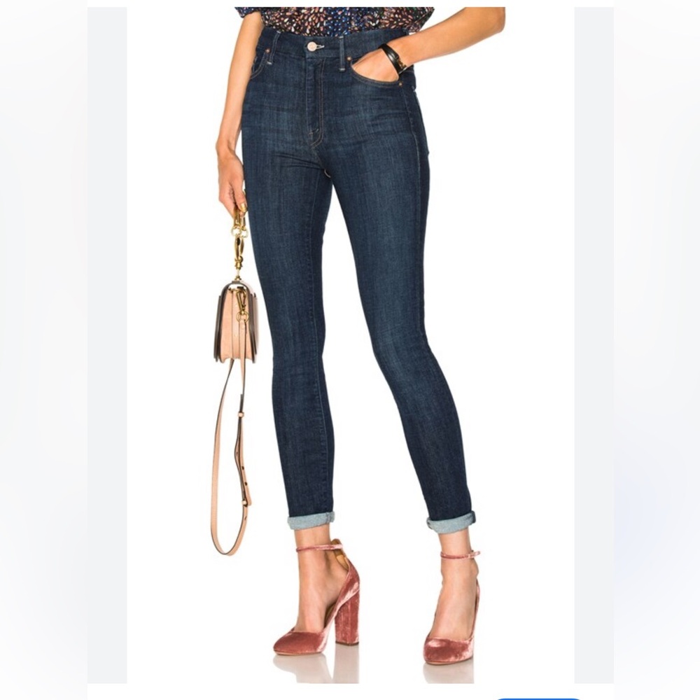 Mother The Looker Clean Sweep high waisted Jeans